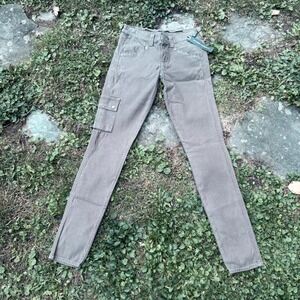 Citizens of Humanity Hope Cargo Skinny Leg Pants Army Green Women's Size 27